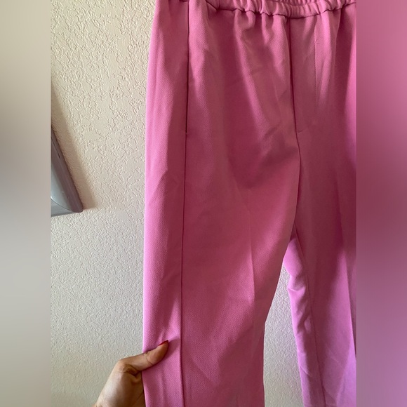 Free People Pink Trousers in XS - Picture 3 of 8